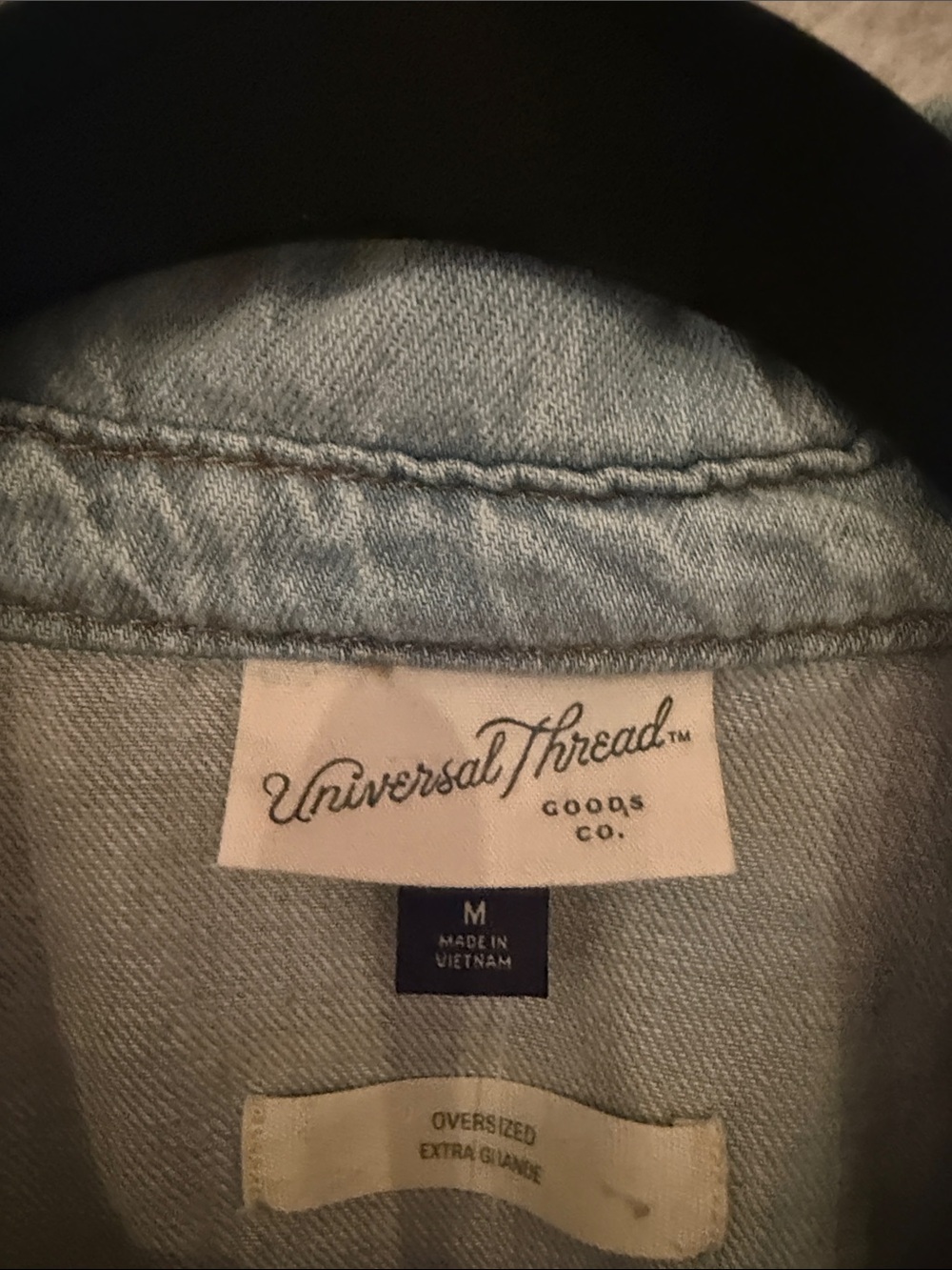 Universal Thread Men’s Light Blue Denim Jeans - Oversized Fit